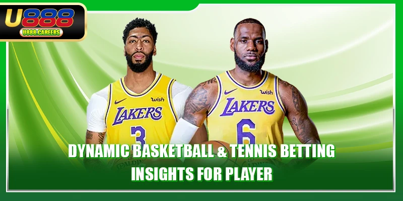 Dynamic basketball & tennis betting insights for player