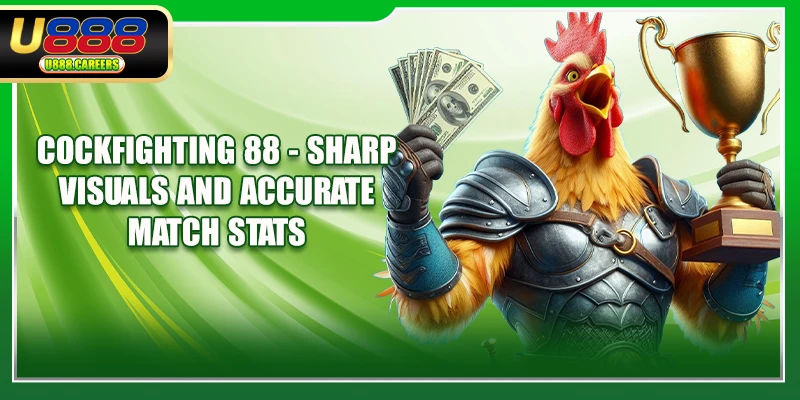 Cockfighting 88 - Sharp Visuals And Accurate Match Stats