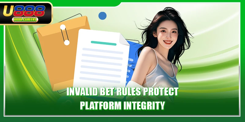 Invalid bet rules protect platform integrity