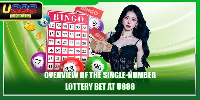 Overview of the single-number lottery bet at U888