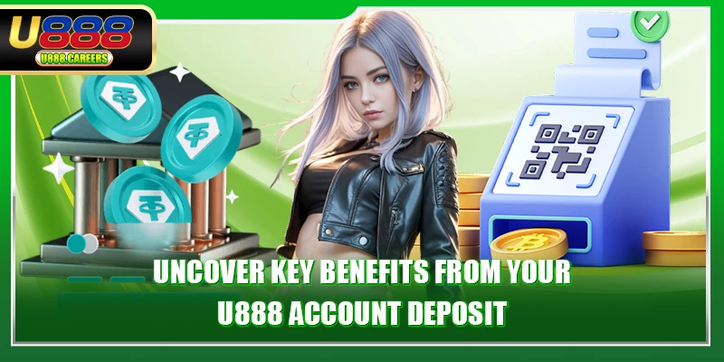 Uncover key benefits from your U888 account deposit