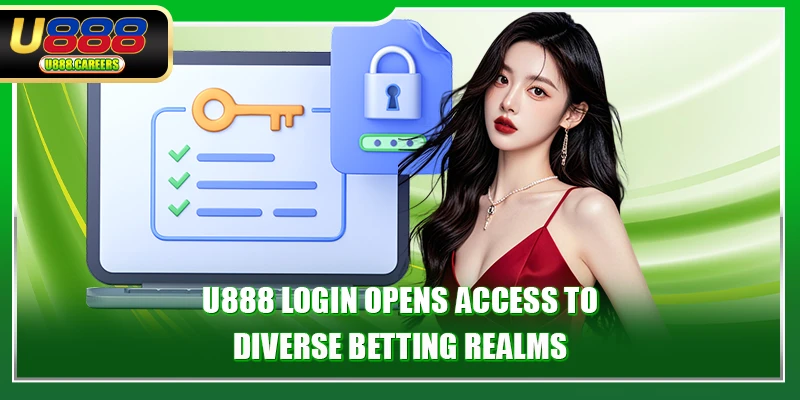 U888 login opens access to diverse betting realms